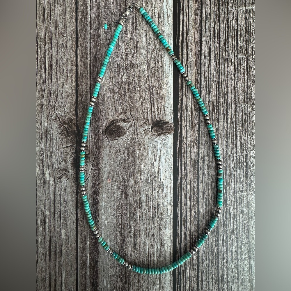 Turquoise Navajo Pearl Necklace